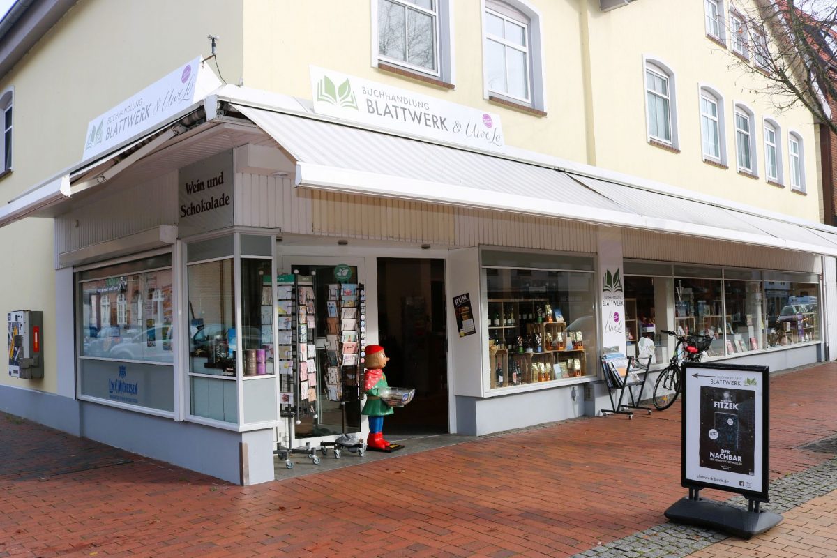 Eröffnung der Buchhandlung Blattwerk & UweLo