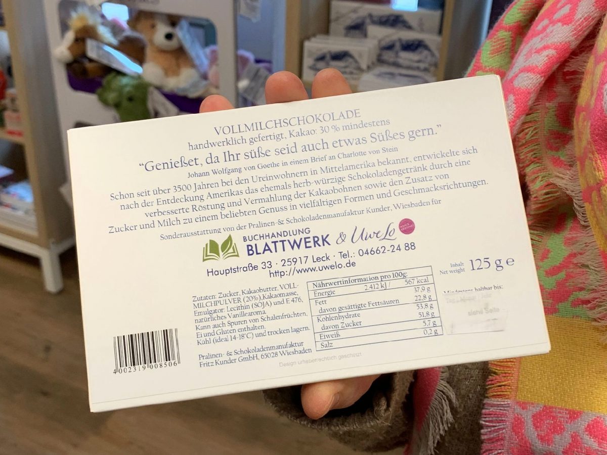 Eröffnung der Buchhandlung Blattwerk & UweLo